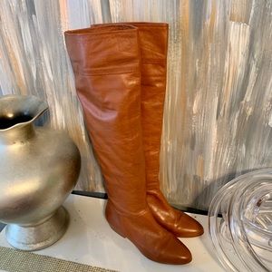 Leather Knee length boots